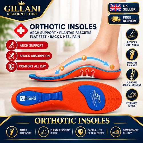 Orthotic insoles arch support - orthotic,