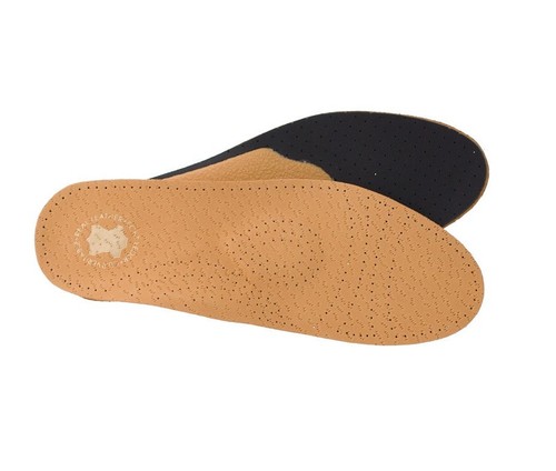Natural leather orthotic - natural,